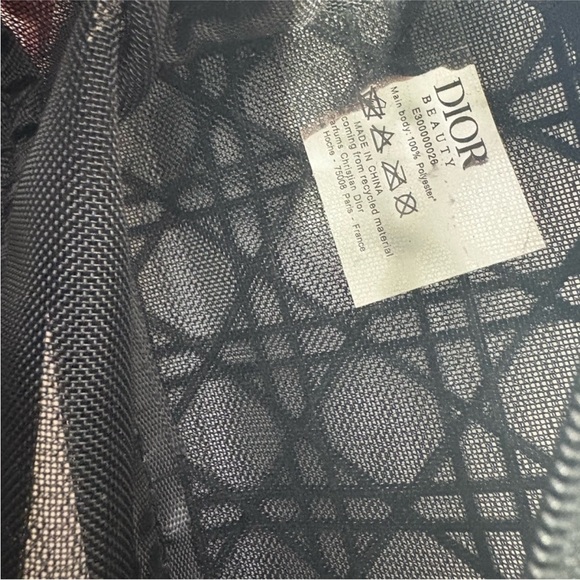 Dior beauty  Black Mesh Pouch - Picture 10 of 10